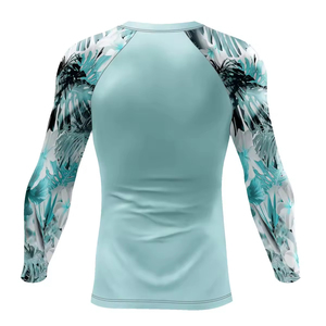 Rashguard MMA personnalisé pour homme - T-shirt de compression à manches longues, écologique, séchage rapide, avec protection solaire, couleur et logo personnalisables - Product Image 6