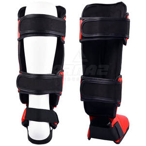 Protector de espinilla cómodo con correas ajustables y sujeción segura, protector de espinilla clásico con acabado suave y cobertura confiable - Product Image 3