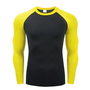 Rashguard personnalisé imprimé par sublimation, Rashguard MMA, Rashguard BJJ, Rashguard MMA OEM pour hommes, Rashguard à manches longues - Product Image 1