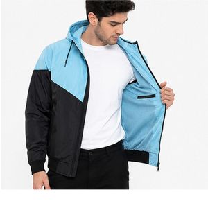High Quality <b>Men</b> Windbreaker <b>Jacket</b> Designed With Lightweight Fabric For Travel <b>Running</b> Hiking And Daily Activities - Product Image 6