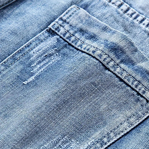 Nouvelle Arrivée OEM Shorts en Jean d'Été pour Hommes avec Design Unique Chrome Heart Style Urbain Respirant avec Fermeture Éclair - Product Image 5