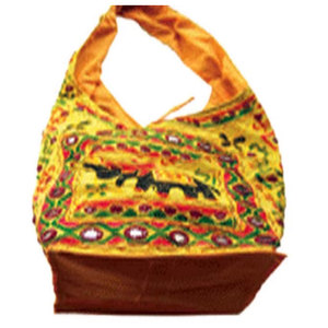 Handcrafted Embroidery Mirror <b>Work</b> <b>Bag</b> Traditional Boho Ethnic Shoulder Tote <b>Bag</b> Colorful Artisan Handmade Festival Fashion Gift - Product Image 3