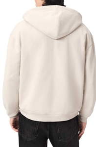 เสื้อฮู้ดผ้าฝ้ายสีพื้นสำหรับผู้ชาย แบบหนา สวมใส่สบาย ขายส่ง - Product Image 4