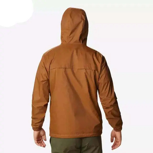 เสื้อแจ็คเก็ตกันลมไนลอนทนทานสำหรับผู้ชาย สไตล์ไฮสตรีท มีฮู้ด ซิป น้ำหนักเบา เพื่อความสบายและความอเนกประสงค์สูงสุด - Product Image 3