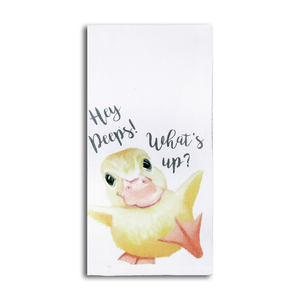Serviette de cuisine en coton 100% imprimé motif canard, qualité supérieure, tissu de cuisine doux, absorbant, durable, meilleur design. - Product Image 2