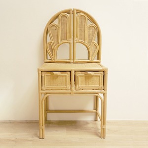 Kids furniture rattan <b>dressing</b> <b>table</b> for girl bedroom high quality kid-size make up <b>tables</b> - Product Image 1
