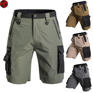 Pantalones Cortos Tácticos para Hombre, 100% Poliéster, Resistentes al Agua, de Secado Rápido, Transpirables, con Cierre de Cremallera, para Trabajo al Aire Libre, Senderismo - Product Image 3