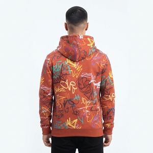 Custom Men's Sublimation Hoodie Regular Size Full Print Wind Resistant Pullover <b>Sweatshirt</b> for <b>Gym</b> Training Outdoor Activities - Product Image 6