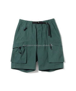 กางเกงขาสั้นผ้าโพลีเอสเตอร์100% แบบสมาร์ทบอร์ดลำลองแบบมีเชือกผูกสำหรับทอแบบถักมีรูระบายลมดิจิตอลมีบริการ OEM มีให้เลือก - Product Image 1