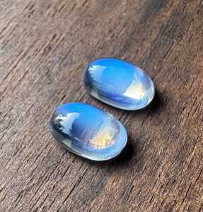 Piedra de Luna Azul Natural, Cristal Curativo, Gema Pulida para Joyería, Piedra Energética Reiki - Product Image 3