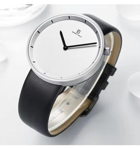 BARRY POLO 2025 Reloj <span class=keywords><strong>de</strong></span> cuarzo minimalista para hombre Nueva llegada Correa <span class=keywords><strong>de</strong></span> cuero con caja <span class=keywords><strong>de</strong></span> aleación y ventana <span class=keywords><strong>de</strong></span> esfera <span class=keywords><strong>de</strong></span> vidrio Logotipo personalizable - Product Image 2