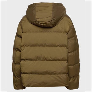 Men’s Quilted Winter Puffer <b>Coat</b> Hooded Warm Insulated Jacket Lightweight Windproof Outdoor Casual Cold Weather Jacket - Product Image 5
