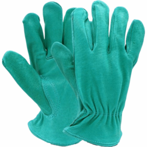 Heavy-Duty Cowhide Grain Leather <b>Driver</b> <b>Gloves</b> Soft and Comfortable Abrasion Heat Resistant for Construction and Garden Work - Product Image 3