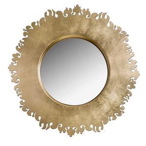 Miroir mural d'intérieur design, motif feuille, décoration classique et moderne, plusieurs finitions disponibles. - Product Image 6