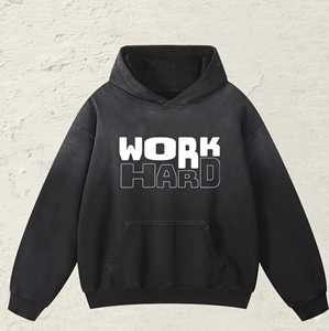 Sudadera con Capucha Oversize Personalizada con Lavado Ácido, 400 g/m² de Peso Premium, Tejido de Punto de Algodón 100% Sólido para Invierno - Product Image 6