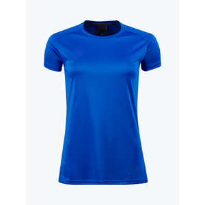 Royal Blue All Seasons Jersey For Woman Football Jersey Stretch Fabric Plus Size Breathable Women Soccer Shirt - Product Image 1