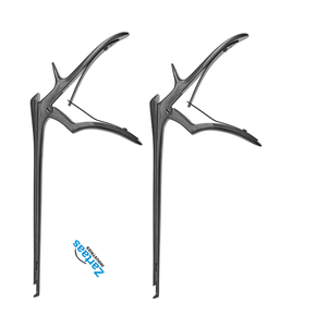 Ferris Smith Customized Manual Stainless Steel Kerrison Rongeur Set 1mm/2mm/3mm Laminectomy Surgical - Product Image 3