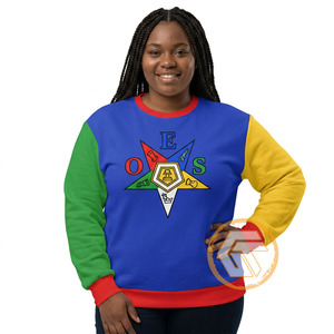 GREEK TREASURES เสื้อสเวตเชิ้ตผ้าฝ้ายเนื้อนุ่มสำหรับผู้หญิง ลายปักด้านหน้า เป็นมิตรกับสิ่งแวดล้อม สวมใส่สบายในฤดูหนาว - Product Image 1