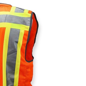 Chaqueta de Seguridad Reflectante de Alta Visibilidad, Transpirable, de Secado Rápido, de Poliéster Ignífugo, Talla Grande para Hombre, del Grupo Rajput - Product Image 3