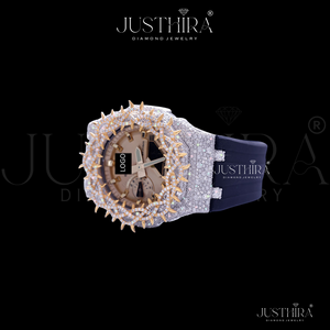 Best Quality Custom Logo Moissanite Diamond <b>Watch</b> Hip Hop Iced Luxury Wristwatch <b>for</b> Wholesale Available At Competitive Price - Product Image 3
