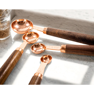 Latest Design Stylish Copper Made <b>Measuring</b> <b>Cups</b> And Spoon <b>Set</b> Budget Friendly Kitchenware And Baking Essentials In Low Price - Product Image 6