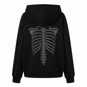 Sudadera con Capucha para Hombre, Estilo Moderno, Perfecta para Uso Diario, Estilo Urbano, Prenda Básica de Moda, 100% Algodón, Forro Polar Transpirable - Product Image 2