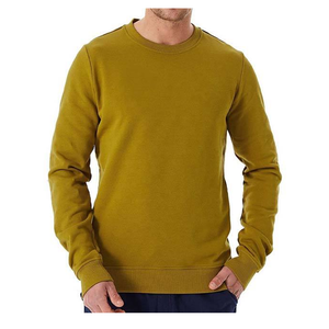 Unisex <b>Pink</b> Crew Neck Pullover Knitted <b>Sweatshirt</b> Regular Fit Solid Color Autumn Casual Wear - Product Image 4