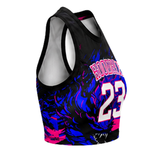 Venta al por mayor de camisetas de fútbol 7 contra 7 para mujer, uniformes personalizados con bandera del equipo, diseño de malla transpirable por sublimación, nuevas muestras al por mayor para niñas, OEM ODM - Product Image 3