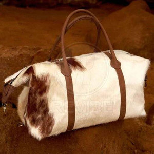 Customized Design PU Hair on Leather <b>Bags</b> New Arrival Zipper Closure Eco-Friendly Lightweight Unisex Best Selling - Product Image 6