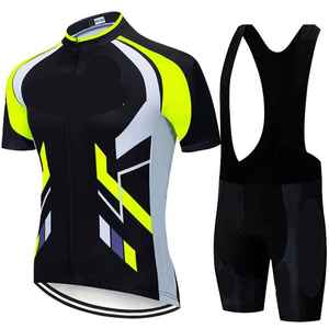 Ensembles cyclistes haute performance, respirants, coupe-vent, 100 % polyester, logo personnalisé, unisexes - Product Image 3