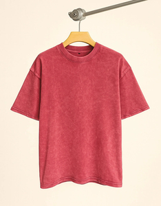 Fabricante de Camisetas Personalizadas de Estilo Urbano, 100% Algodón, Corte Regular, Lavado Ácido, Impresión DTG/DTF, Ecológicas, Alta Calidad, MOQ Bajo - Product Image 3