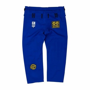 Personnaliser la série Blue Shoyorol # Kimono de Jiu-Jitsu Rétro 71 Competitor avec Sac, Kimono Brésilien BJJ, Uniforme d'Arts Martiaux CP-BJJ-21 - Product Image 2