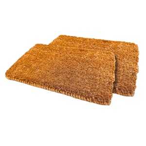ขายร้อนในร่ม MAT / เสื่อประตูทนทานและสีเขียว: ในร่ม Coir MAT 40x60 ซม.2 ชั้น, 100% ใยมะพร้าว - Product Image 1