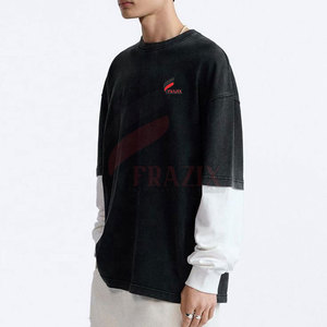 Camisa de doble capa, tela suave, capa interior transpirable, material exterior, costuras duraderas, estilo cómodo para uso casual - Product Image 2