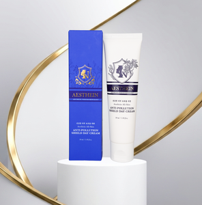 เอสเธน พรีเมี่ยม แอนตี้-โพลูชั่น ชิลด์ ครีม 50 มล. สารสกัดจากเอเดลไวส์ แคลลัส คัลเจอร์ ไนอะซินาไมด์ ปกป้องผิวจากรอยลอก ฝุ่นละออง และช่วยลดเลือนริ้วรอย - Product Image 1