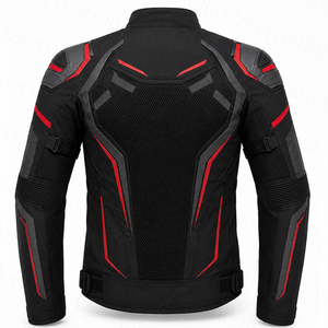 Wholesale Custom Logo Summer Breathable Mesh Street <b>Bike</b> Racing <b>Jacket</b> CE Armor <b>Men</b> Motocross Riding Textile Motorcycle <b>Jacket</b> - Product Image 3