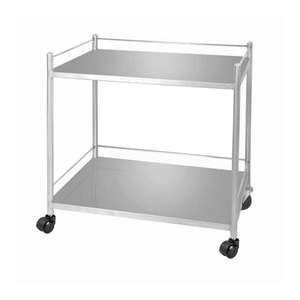 Carrito de Instrumentos para Uso Hospitalario, Resistente, con Ruedas Suaves, Carrito de Almacenamiento de Instrumentos, Fácil de Mover - Product Image 1