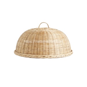 Decoración del hogar al por mayor: cubiertas coloridas de bambú para alimentos, personalizables para cocina y mesa de comedor, opciones ODM y OEM disponibles - Product Image 3