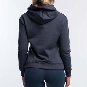 Sudadera de Alta Calidad para Mujer, Felpa de Algodón de 350 Gsm, Manga Larga, con Capucha, Logotipo Bordado Personalizado - Product Image 3
