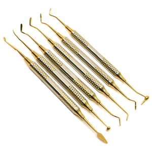 Juego de Instrumentos Quirúrgicos Dentales Profesionales para Rellenos de Composite, 6 Piezas, Alta Calidad, Fabricados en Pakistán, Material de Acero - Product Image 3