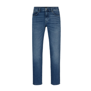 Pantalones Vaqueros de Mezclilla para Hombre con Logotipo Personalizado, Jeans de Mezclilla Elástica de Primera Calidad con Talla OEM, Servicios de Proveedor Mayorista de Marca Privada - Product Image 1
