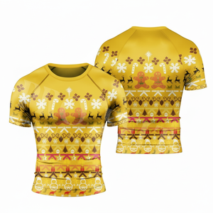 เสื้อจักรยานแขนสั้นทรงสลิมฟิต ระบายอากาศได้ดี ดีไซน์ทันสมัย ประสิทธิภาพสูง สำหรับทีมปั่นจักรยาน  ชุดป้องกันผิวสำหรับกิจกรรมกลางแจ้ง - Product Image 3