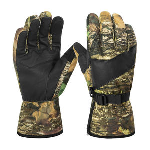Guantes de camuflaje para caza con agarre de silicona, forro térmico impermeable, guantes de caza al por mayor. - Product Image 5