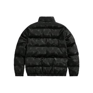 แจ็กเก็ตปลาปักเป้าลำลองลายแถบริบบิ้นสำหรับผู้ชายผู้หญิงแจ็คเก็ตผ้าไหมฤดูหนาวมีซิปสำหรับกิจกรรมกลางแจ้งอบอุ่น - Product Image 3