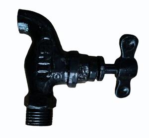 Waterboss 15mm Cast Iron Bib Cock 400G Heavy Duty Industrial Plumbing Fitting High Pressure Flexible OEM ISO Certified Water - Product Image 6