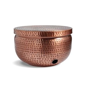 Macetas de Metal con Recubrimiento en Polvo de Primera Calidad, Macetas Resistentes para Interiores y Exteriores, para Jardín, Patio, Balcón y Decoración del Hogar - Product Image 1