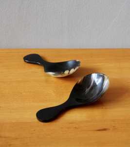 Cucharas para Servir Ensaladas Ecológicas de Cuerno de Búfalo, Estilo Americano, Último Diseño, Decoración de Mesa para Banquetes y Fiestas, Juego de Cubiertos para Cocinar - Product Image 2