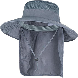 Sombrero de Pescador Personalizado de Lona, Impermeable, de Secado Rápido, Protección Solar, Transpirable, Resistente al Viento, Unisex - Product Image 4