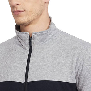 Men Breathable Fleece Color Blocking Tracksuit Set Full <b>Zip</b> <b>Hooded</b> Sweatshirt Side Pockets Casual Jogger Pants Winter - Product Image 5