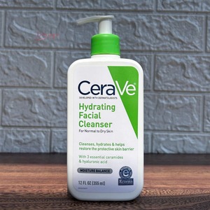 Nettoyant hydratant pour le visage CeraVe, nettoyant pour le visage hydratant à l'acide hyaluronique pour une peau douce et hydratée - Product Image 1